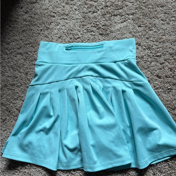 Light Blue Athletic Skirt - Picture 1 of 2